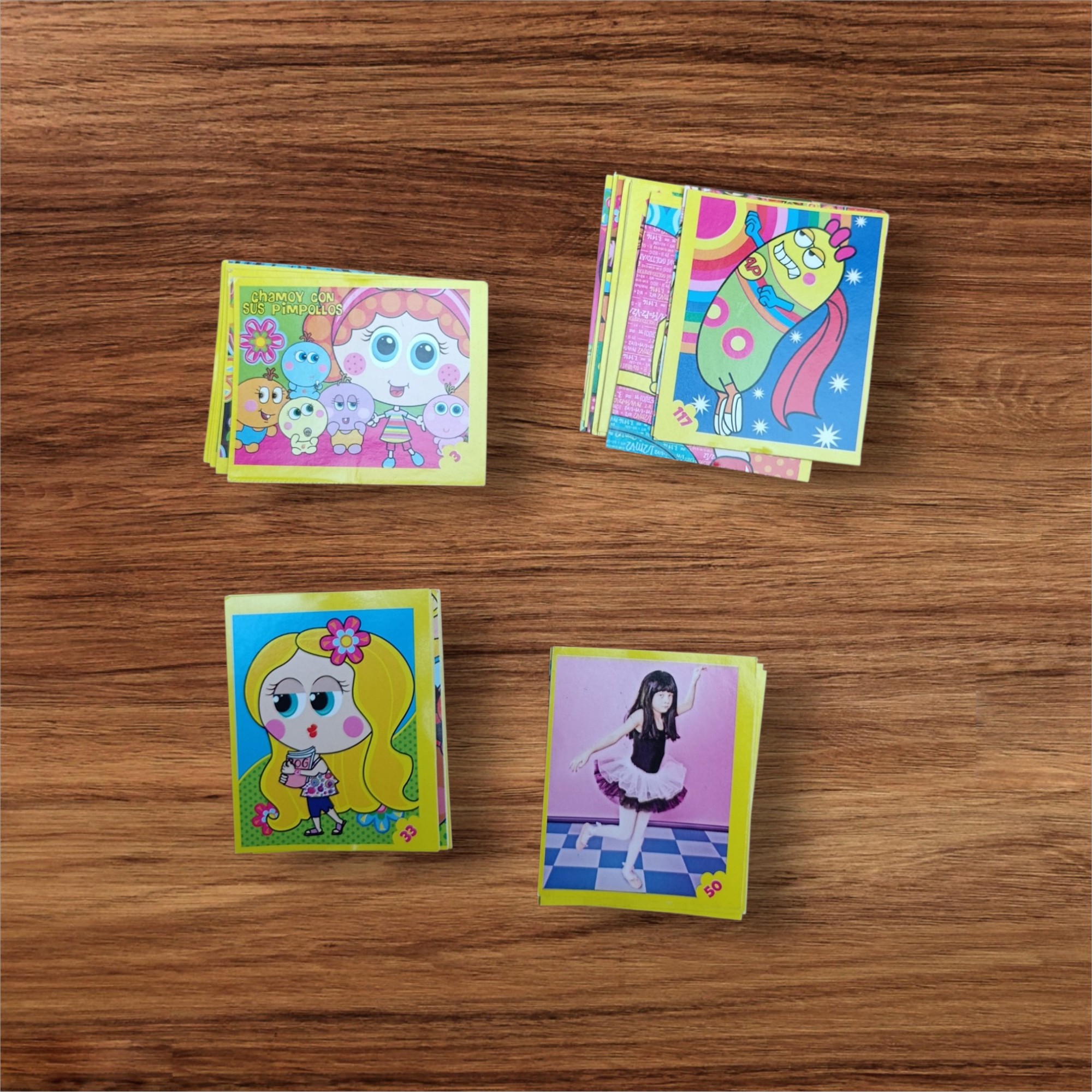 Mi Virgencita Porfis: Lote de 42 Figuritas Sin Repetir