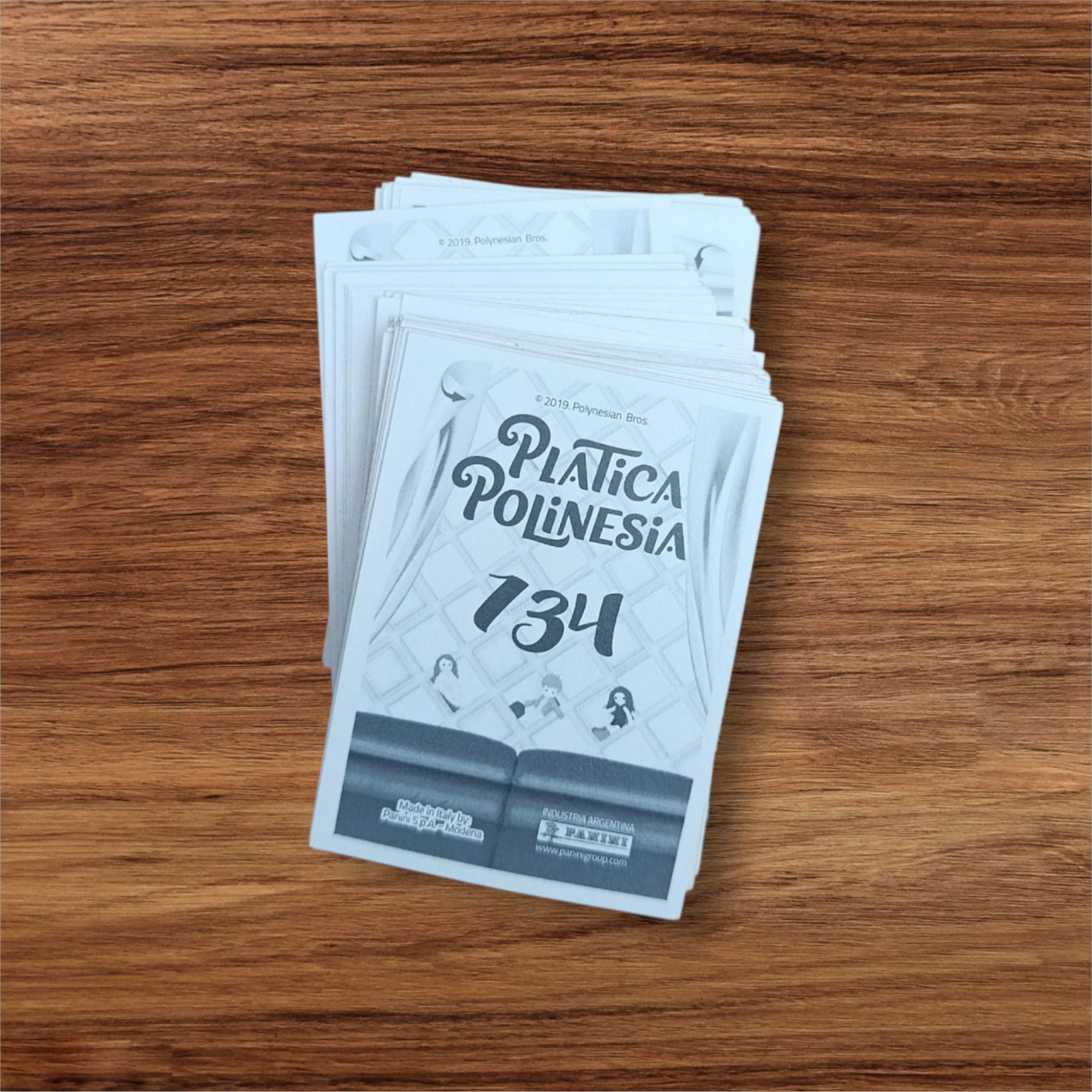 Plática Polinesia (Panini): 144 Figuritas Sin Repetir