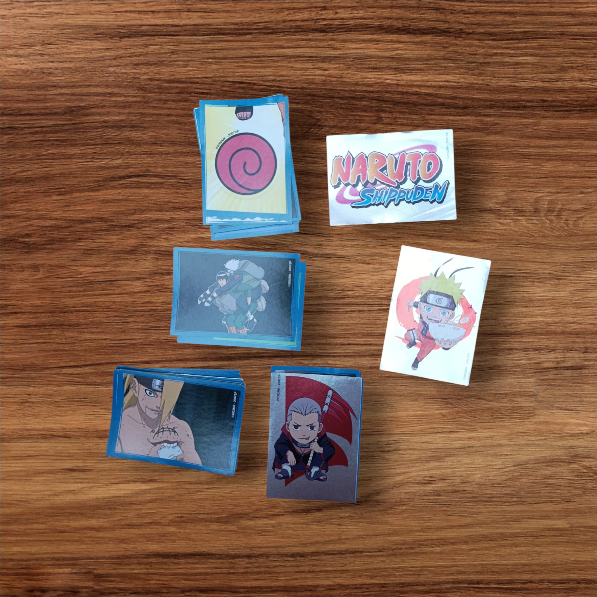 Naruto Shippuden (Panini): 40 Figuritas Sin Repetir