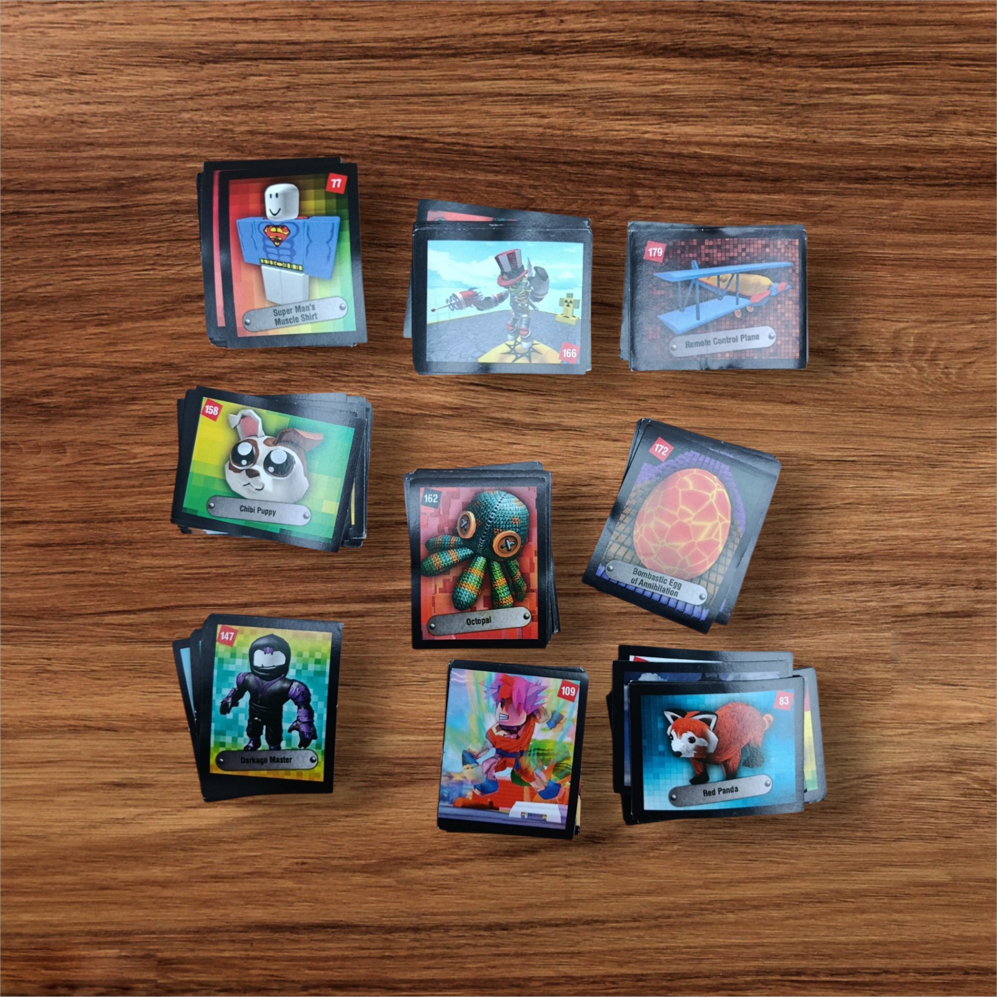 Roblox: 171 Figuritas Con Repetidas
