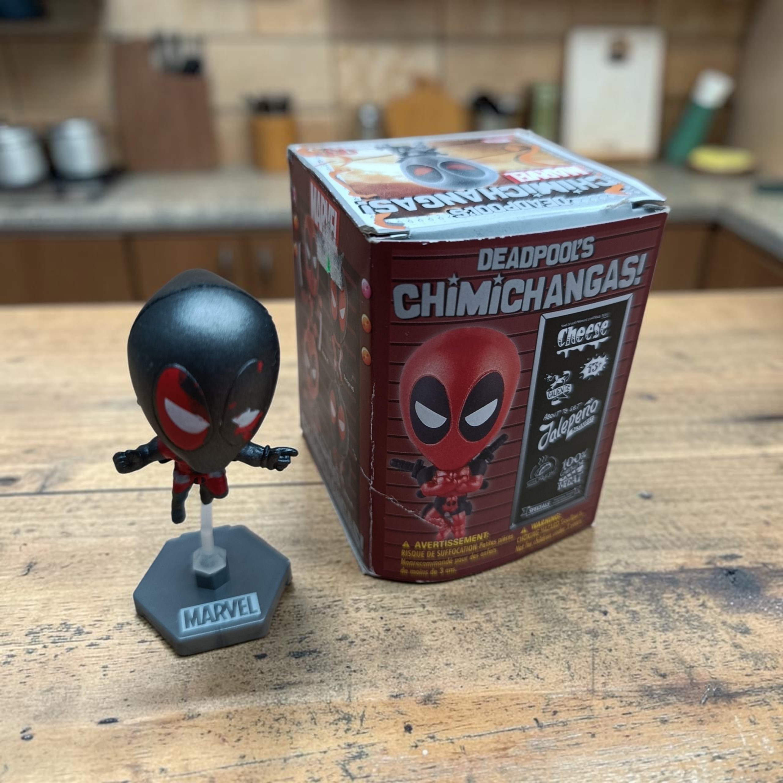 Figura de Deadpool – Colección Chimichangas