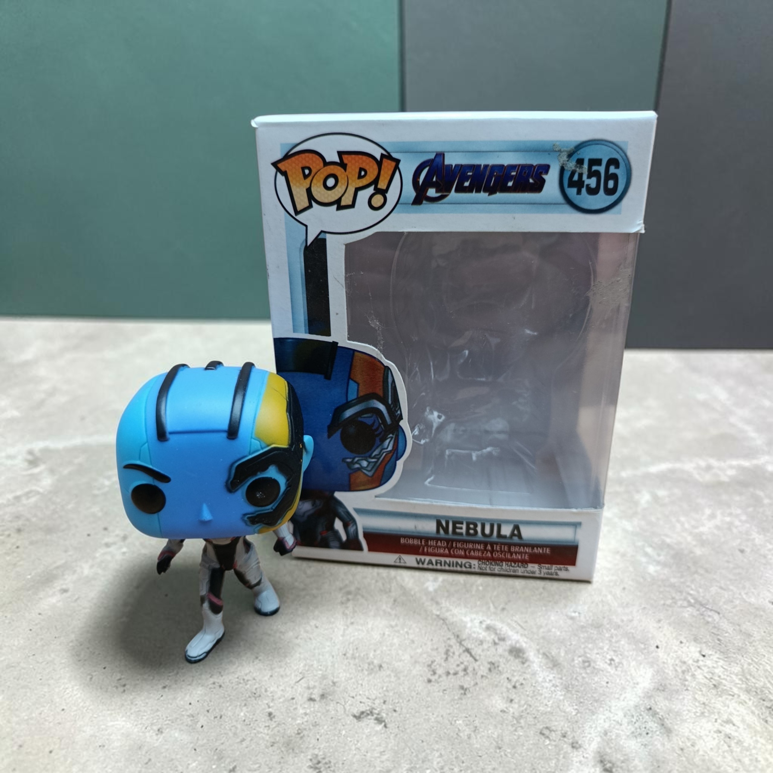 Figura Cabezona de Nebula (Avengers) Estilo Funko Pop