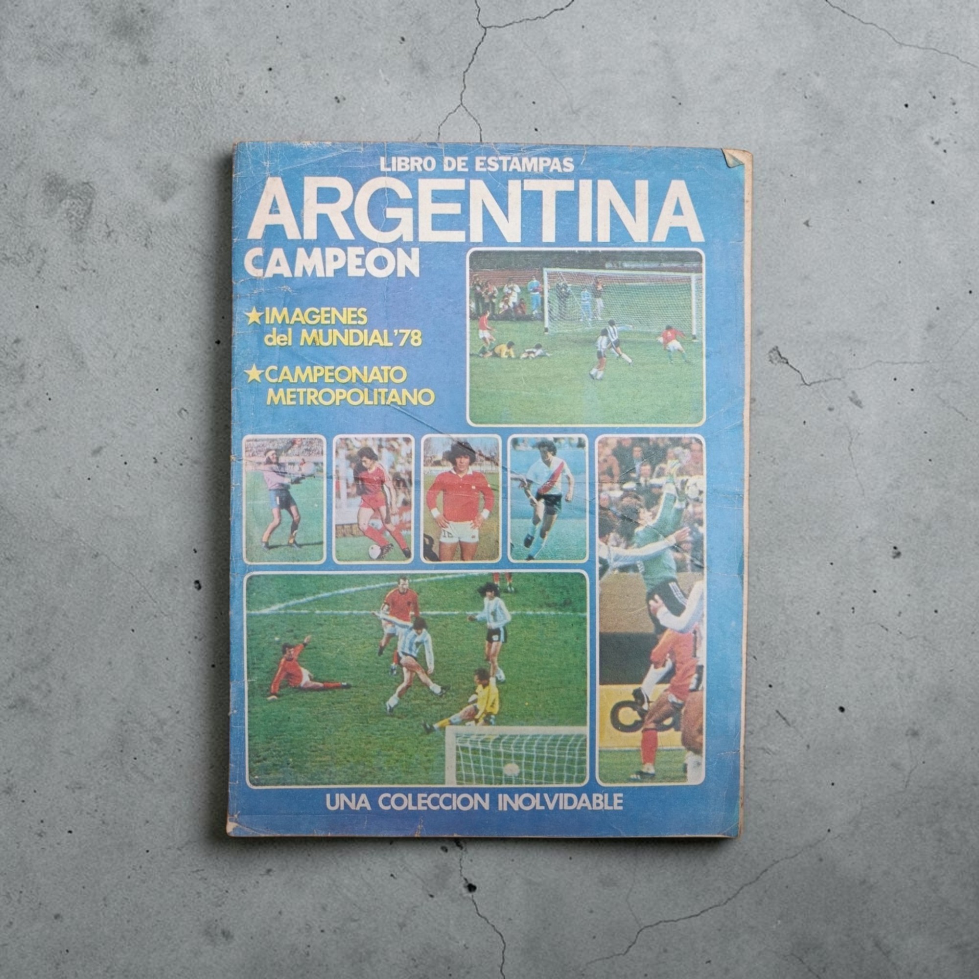 El Santo Grial de las Subastas de Hoy: Libro de Estampas Argentina Campeón 1978