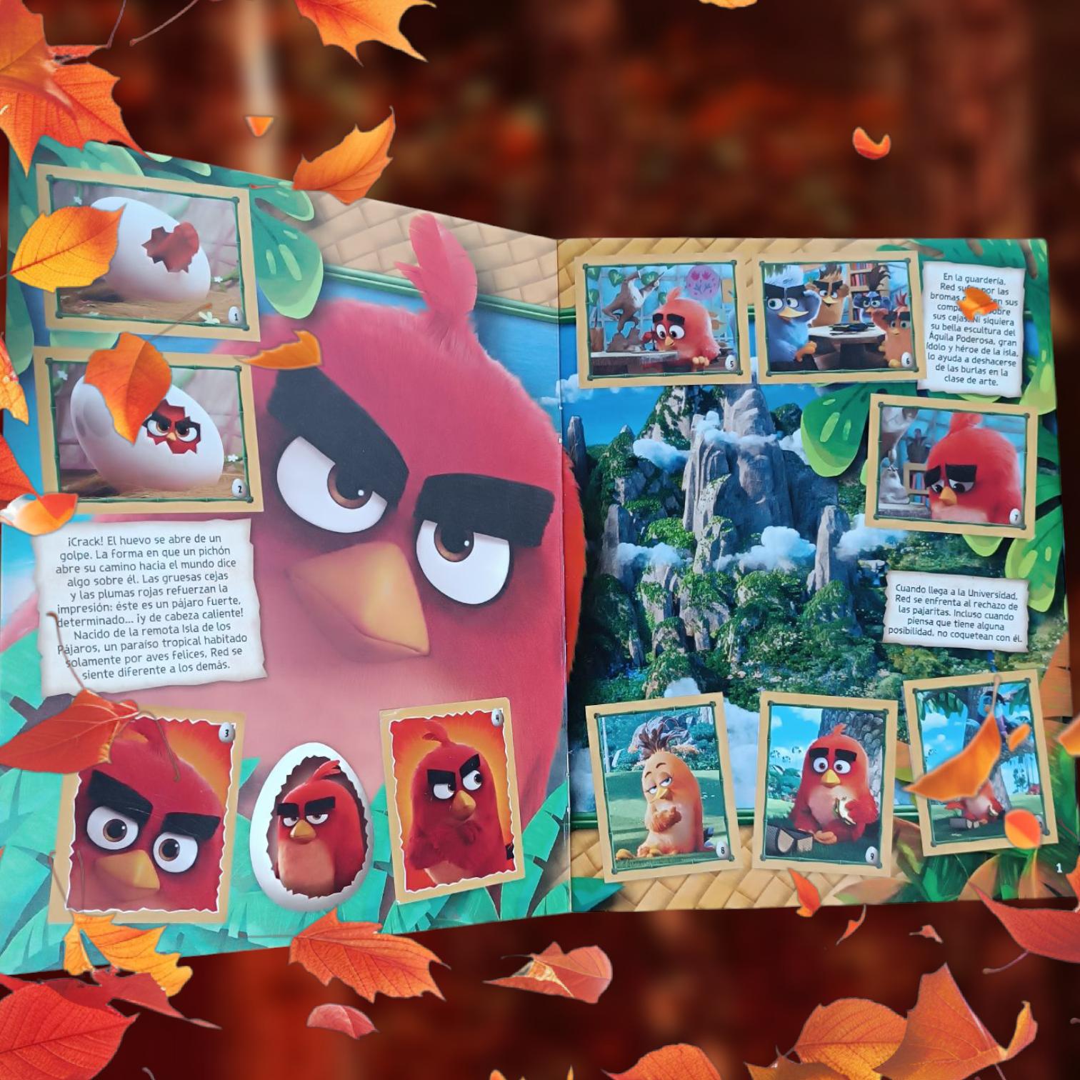 Álbum completo Angry Birds La Película