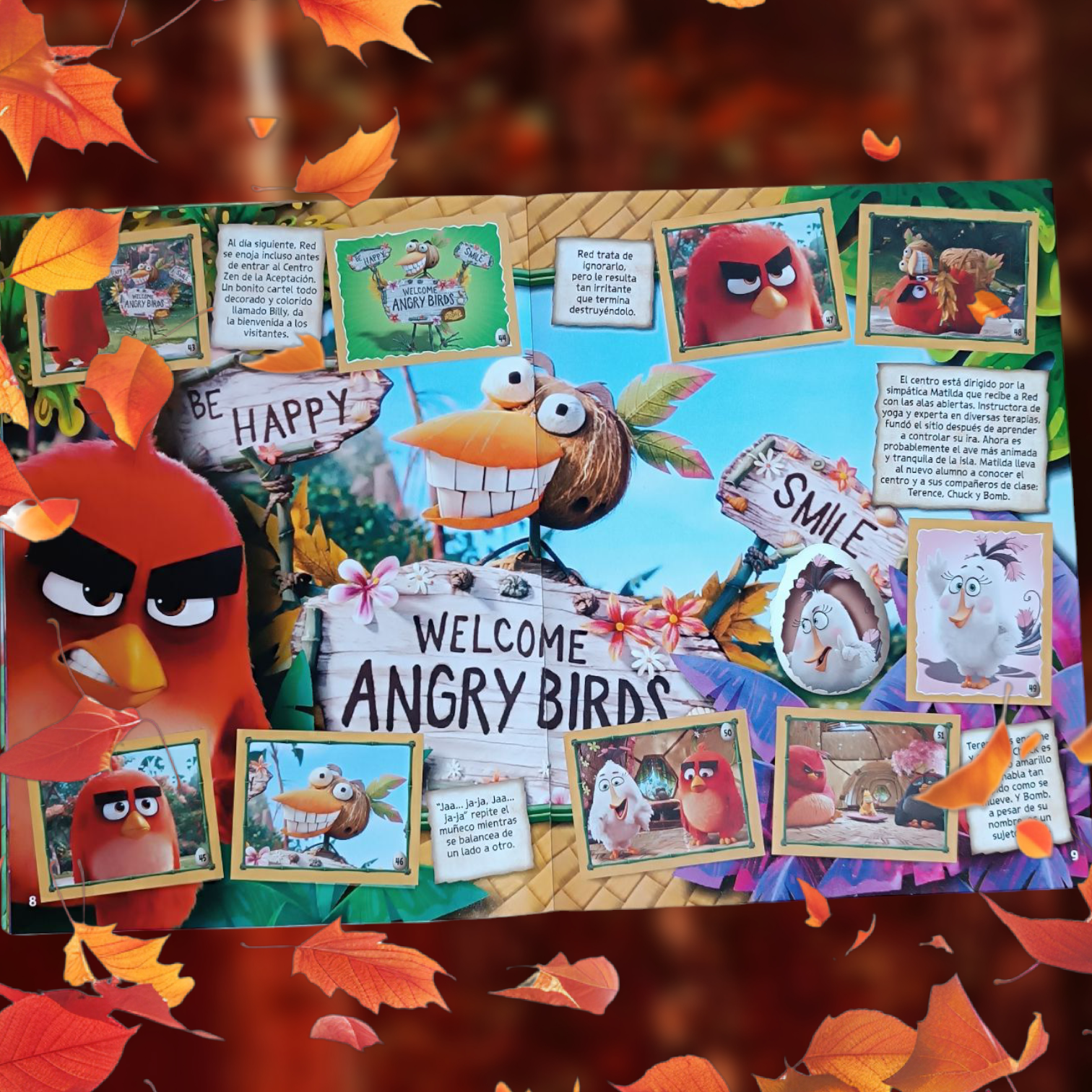 Álbum completo Angry Birds La Película