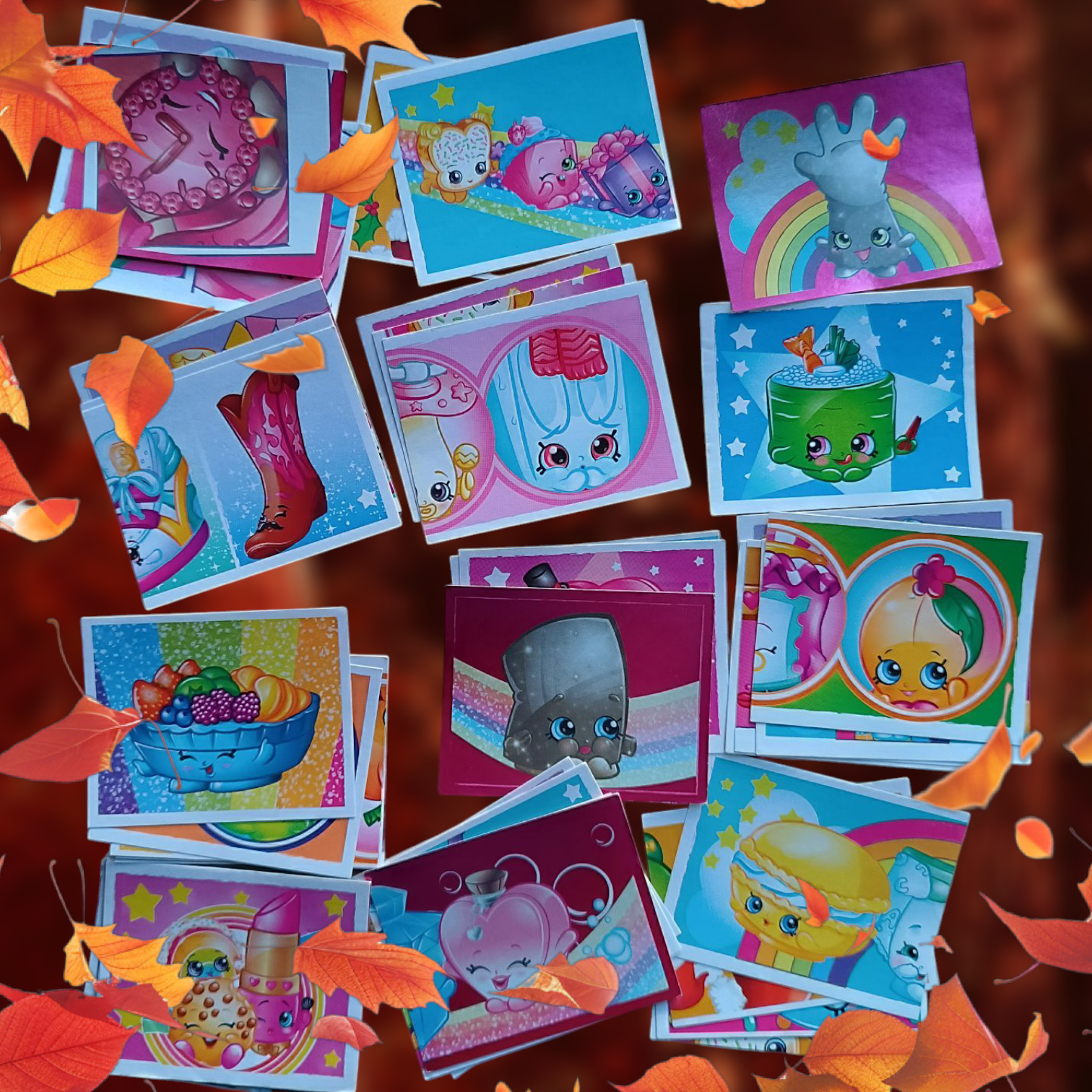 Lote 47 figuritas sueltas sin repetir Shopkins