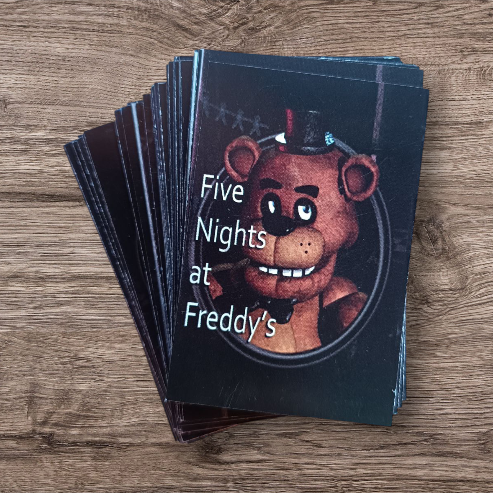 Lote 60 cartas Five nights at Freddy's