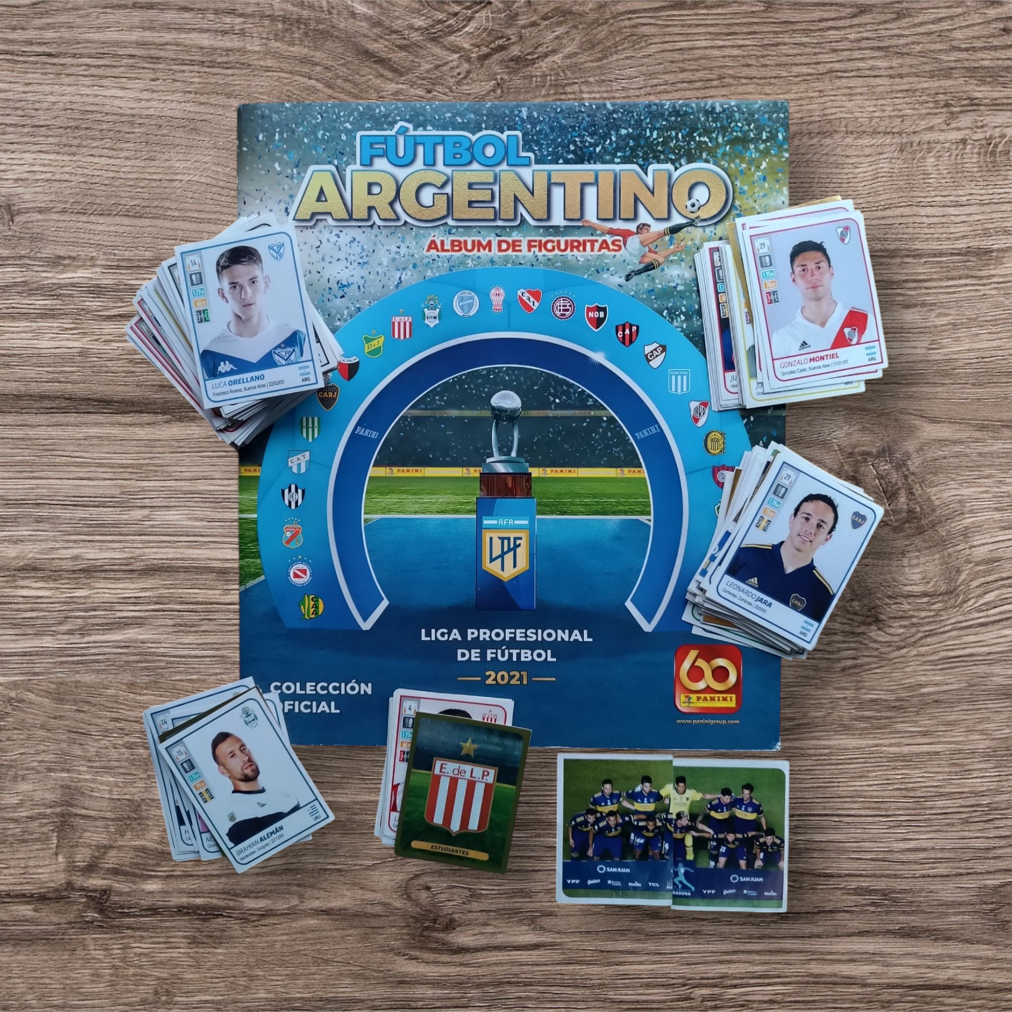 Álbum + 209 figuritas sin repetir Fútbol Argentino Liga Profesional 2021