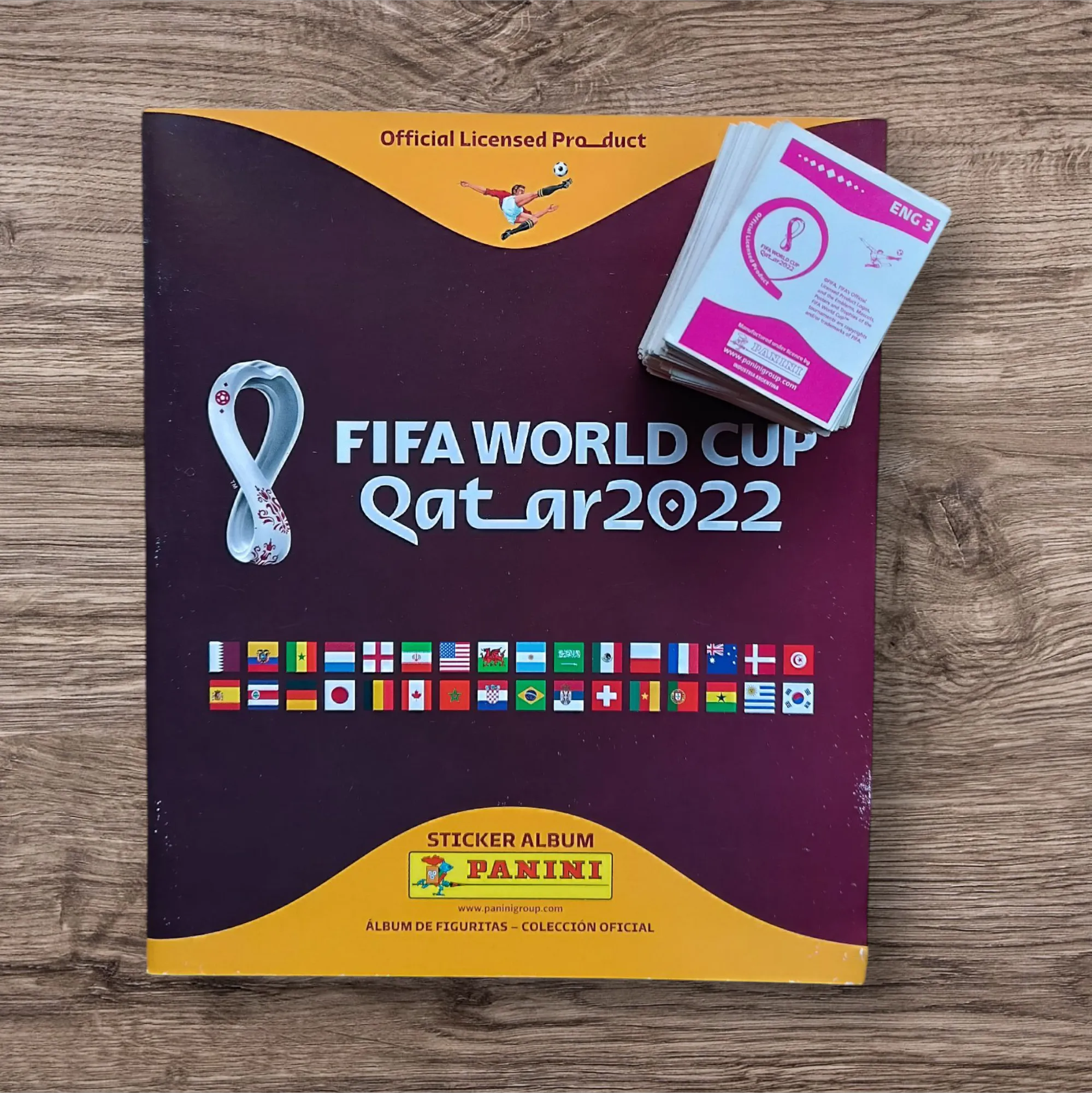 Álbum + 310 figuritas sin repetir Mundial Qatar 2022