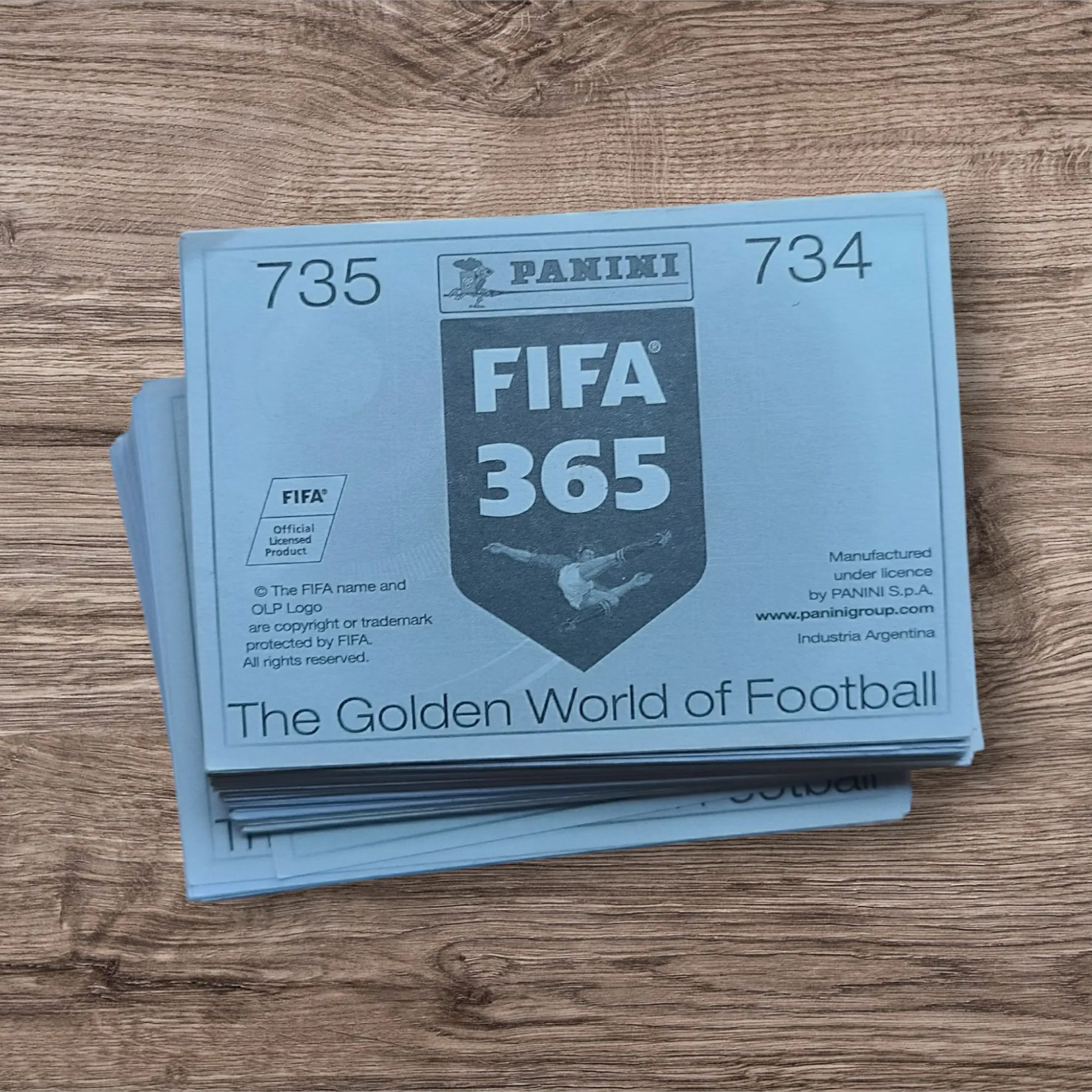 Lote 174 figuritas sin repetir FIFA 365