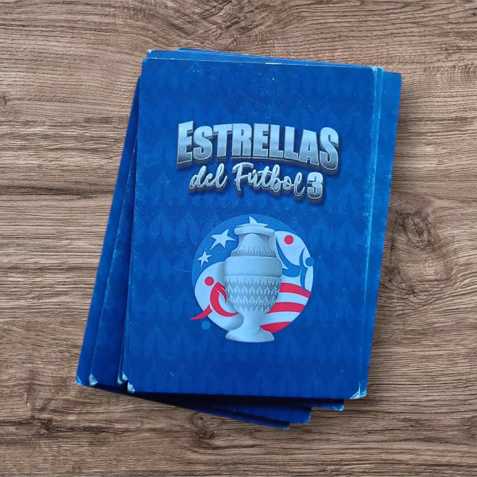 Lote 10 cartas Estrellas del Fútbol serie 3