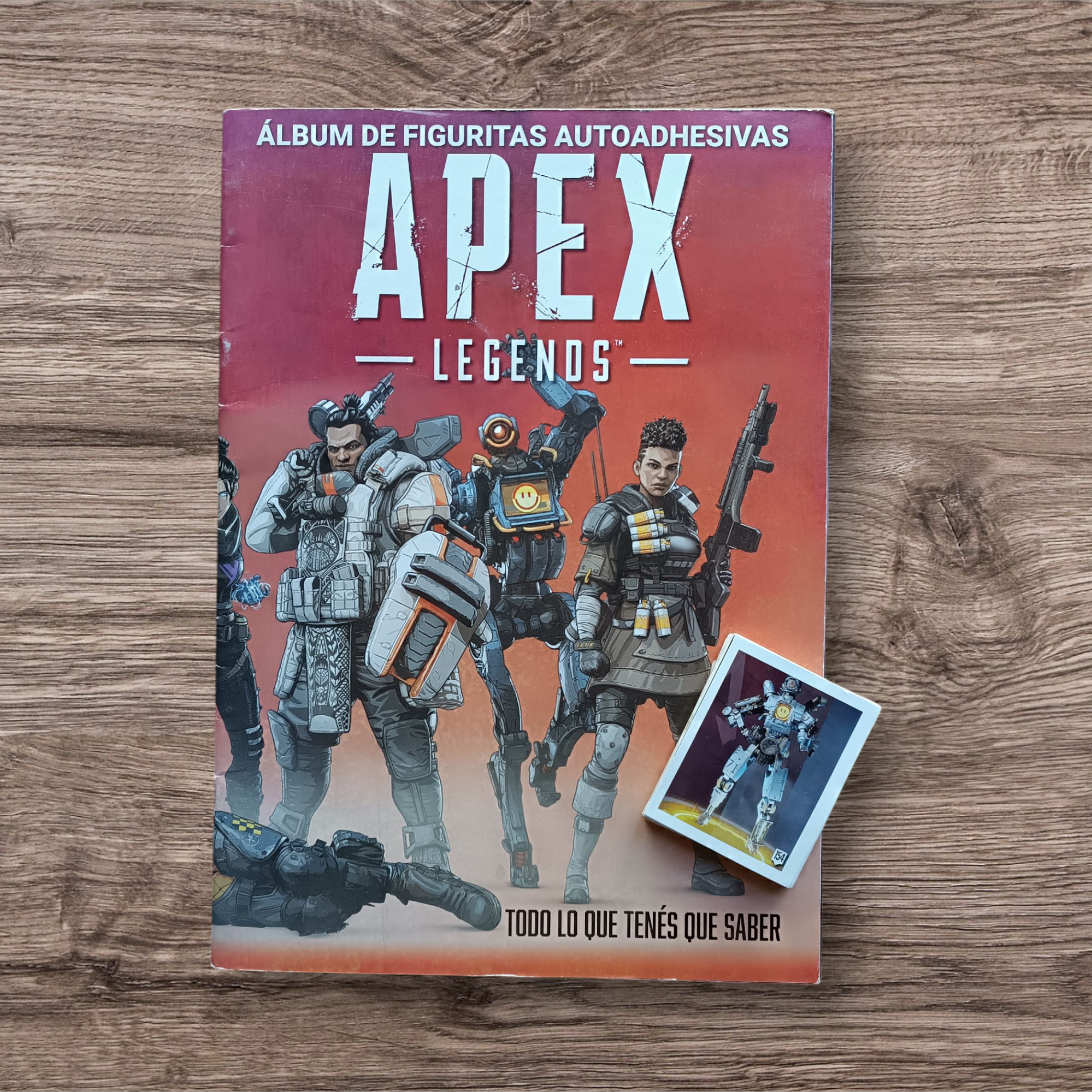 Álbum + 47 figuritas sin repetir Apex