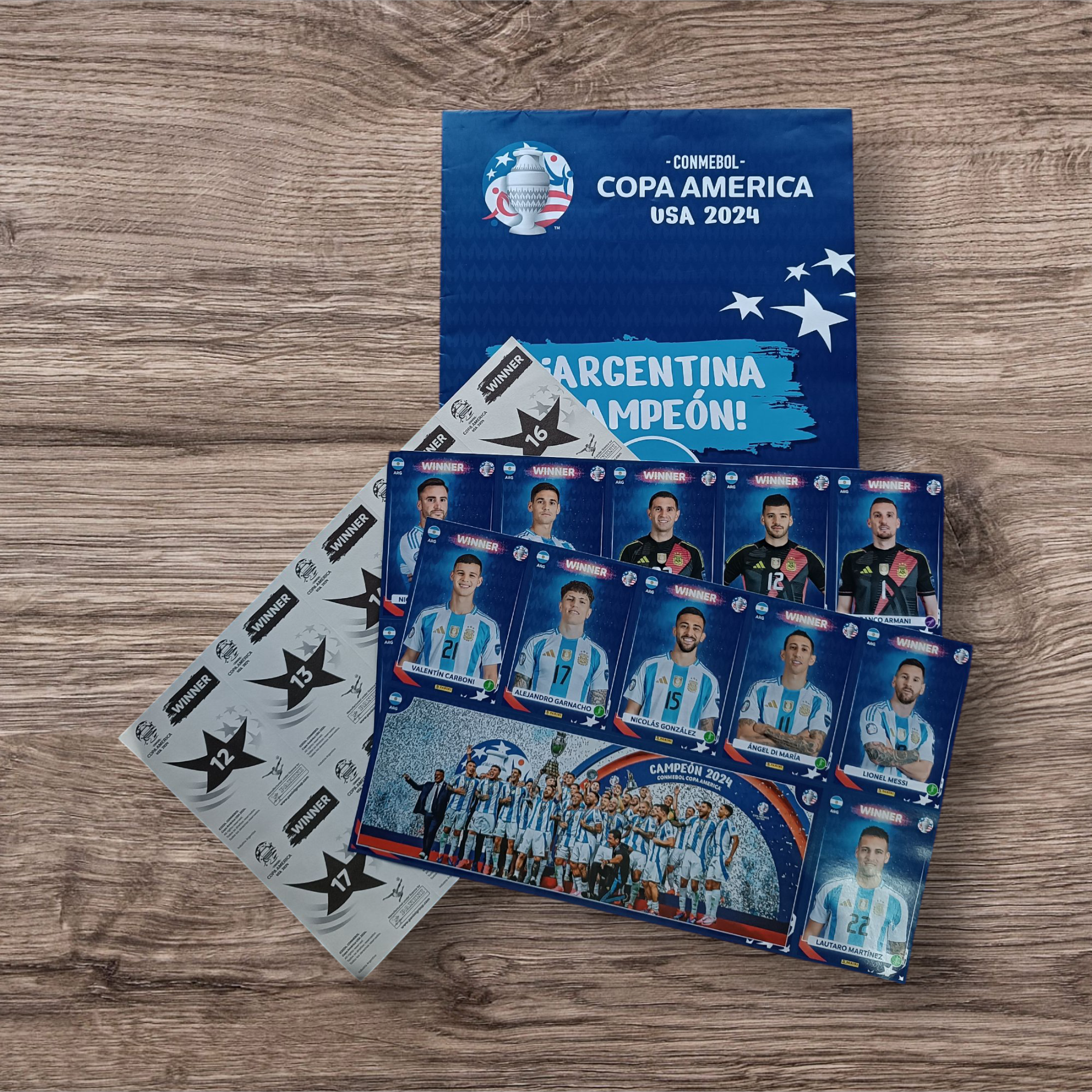 Maxi Póster Argentina Campeón Copa América 2024