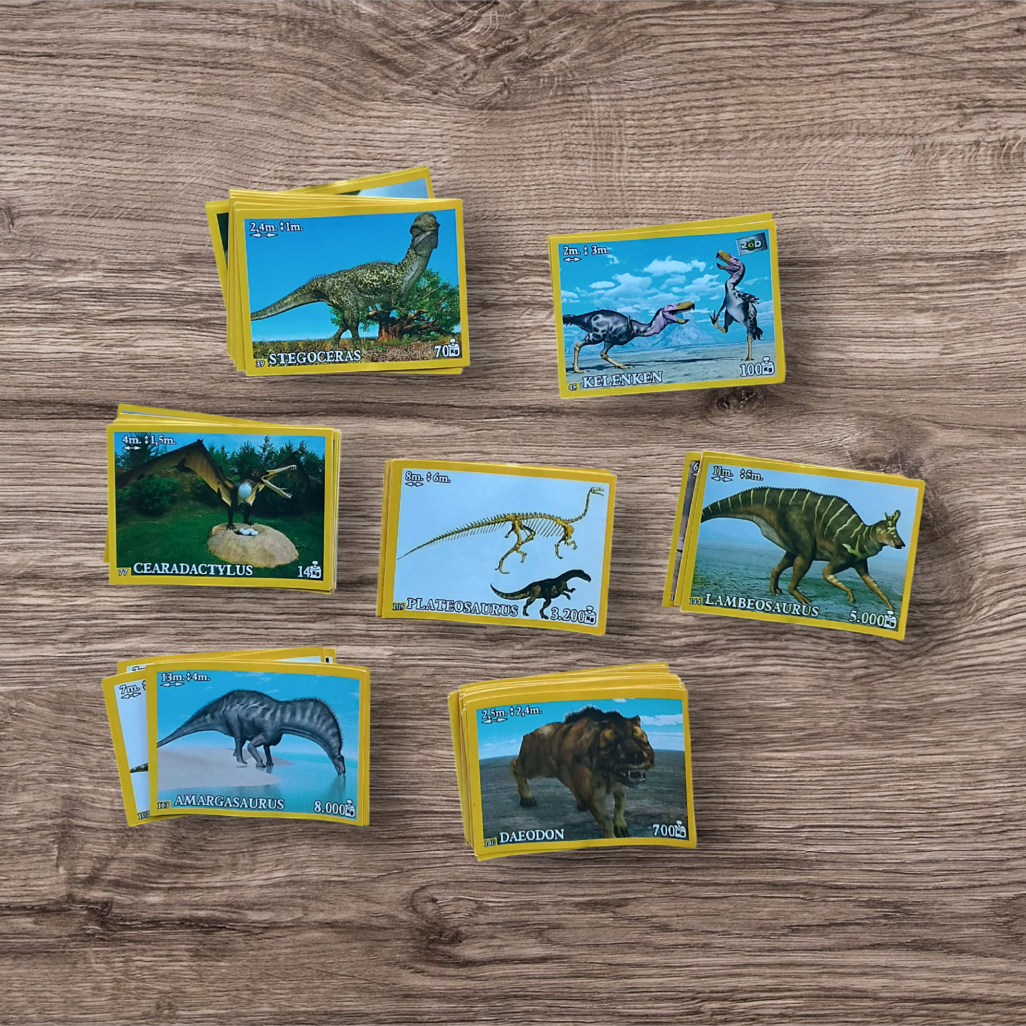 Lote 62 figuritas sin repetir Dinosaurs