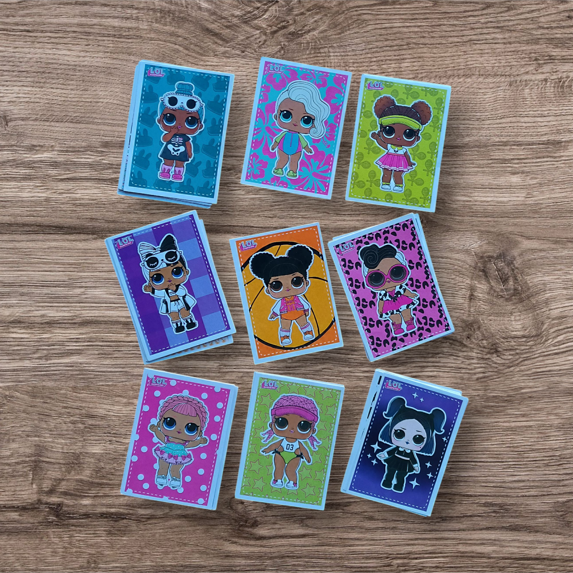 Lote 39 figuritas sueltas de Lol Surprise Panini