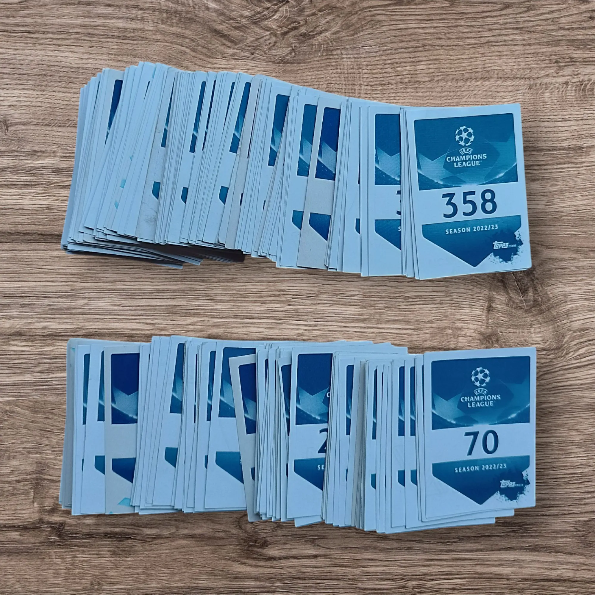 Lote 241 figuritas Champions League 2022/23