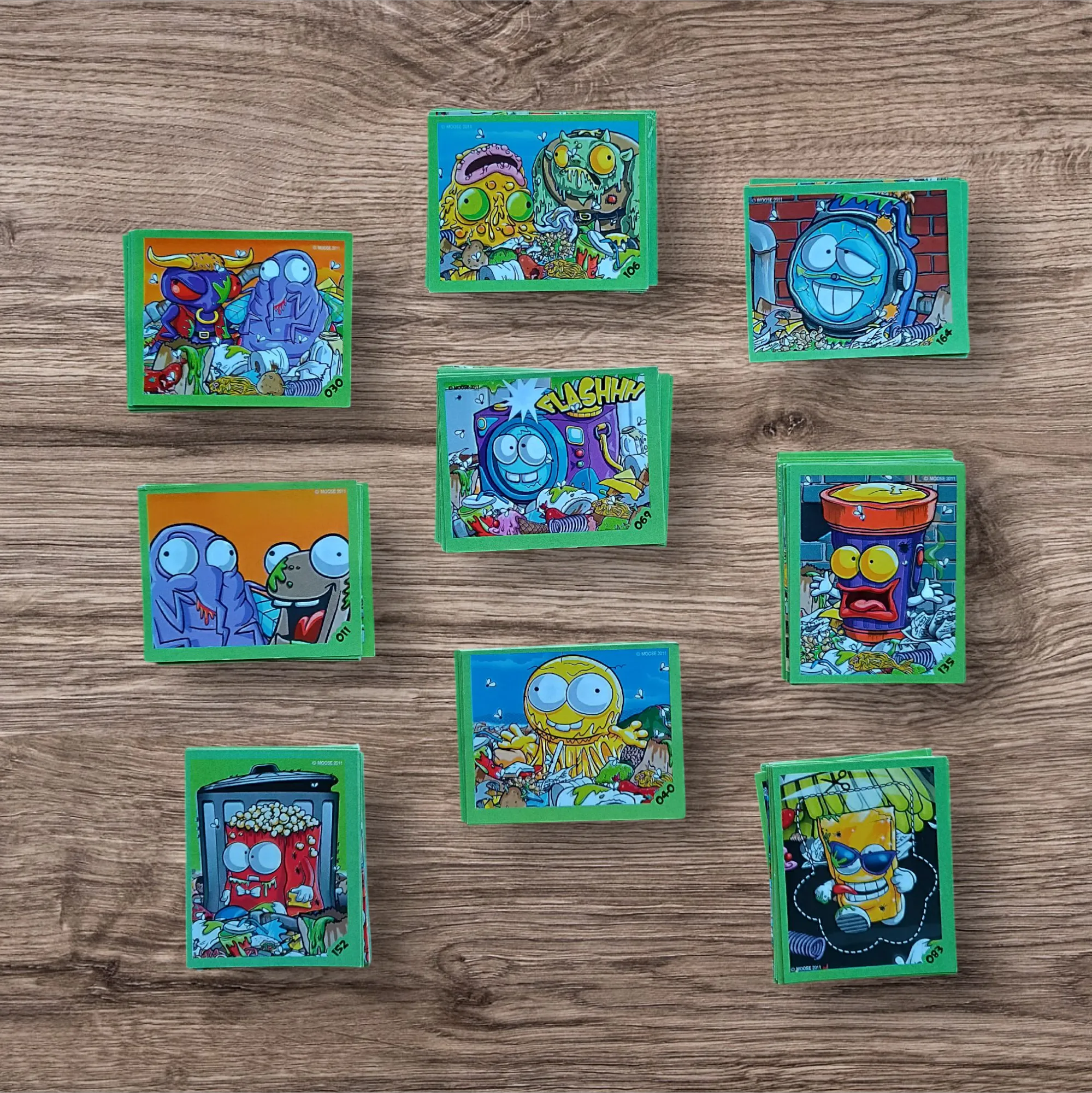 Lote 85 figuritas sin repetir The Trash Pack
