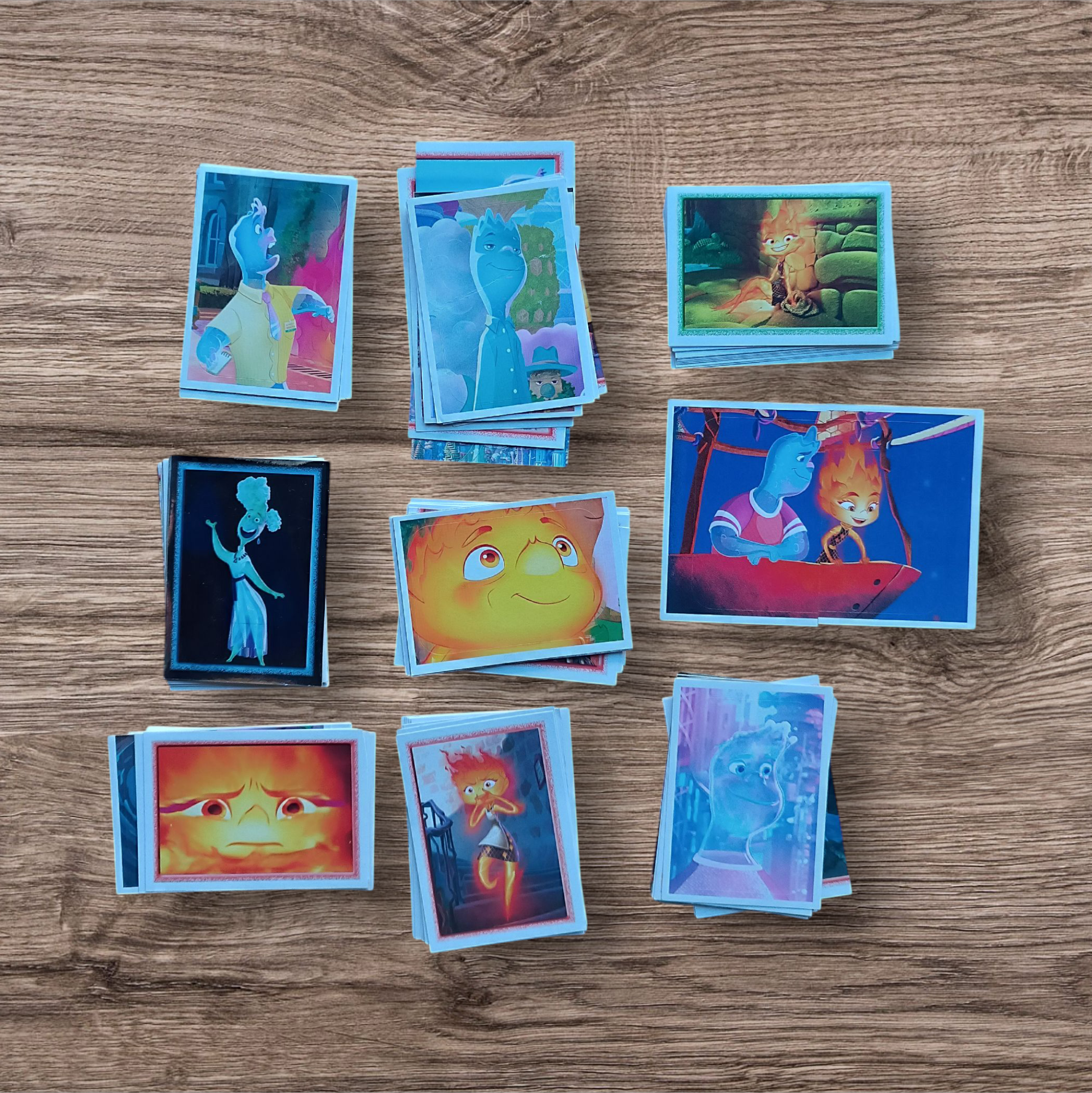 Lote 109 figuritas sin repetir Elementos