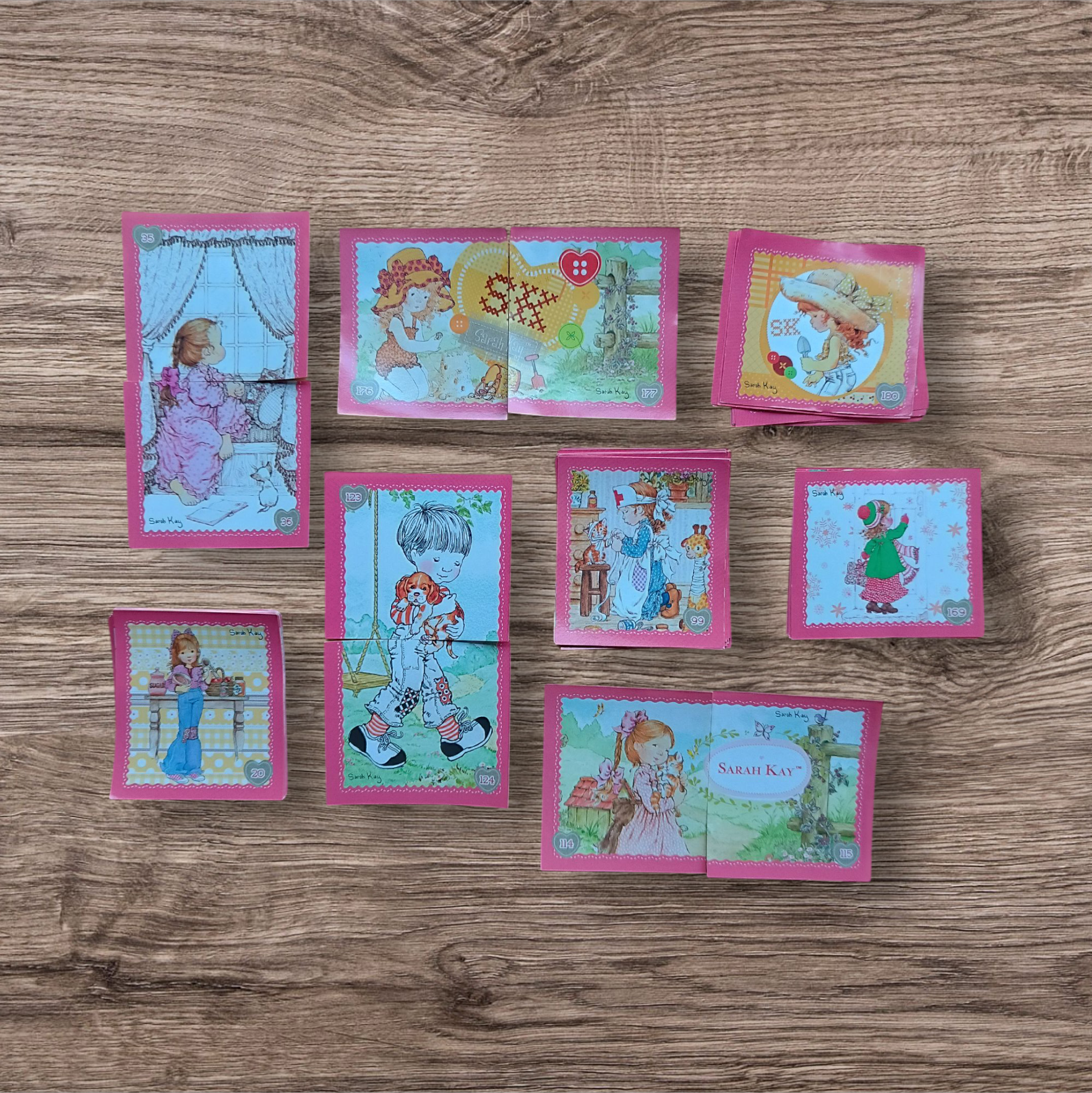 Lote 96 figuritas sin repetir Sarah Kay