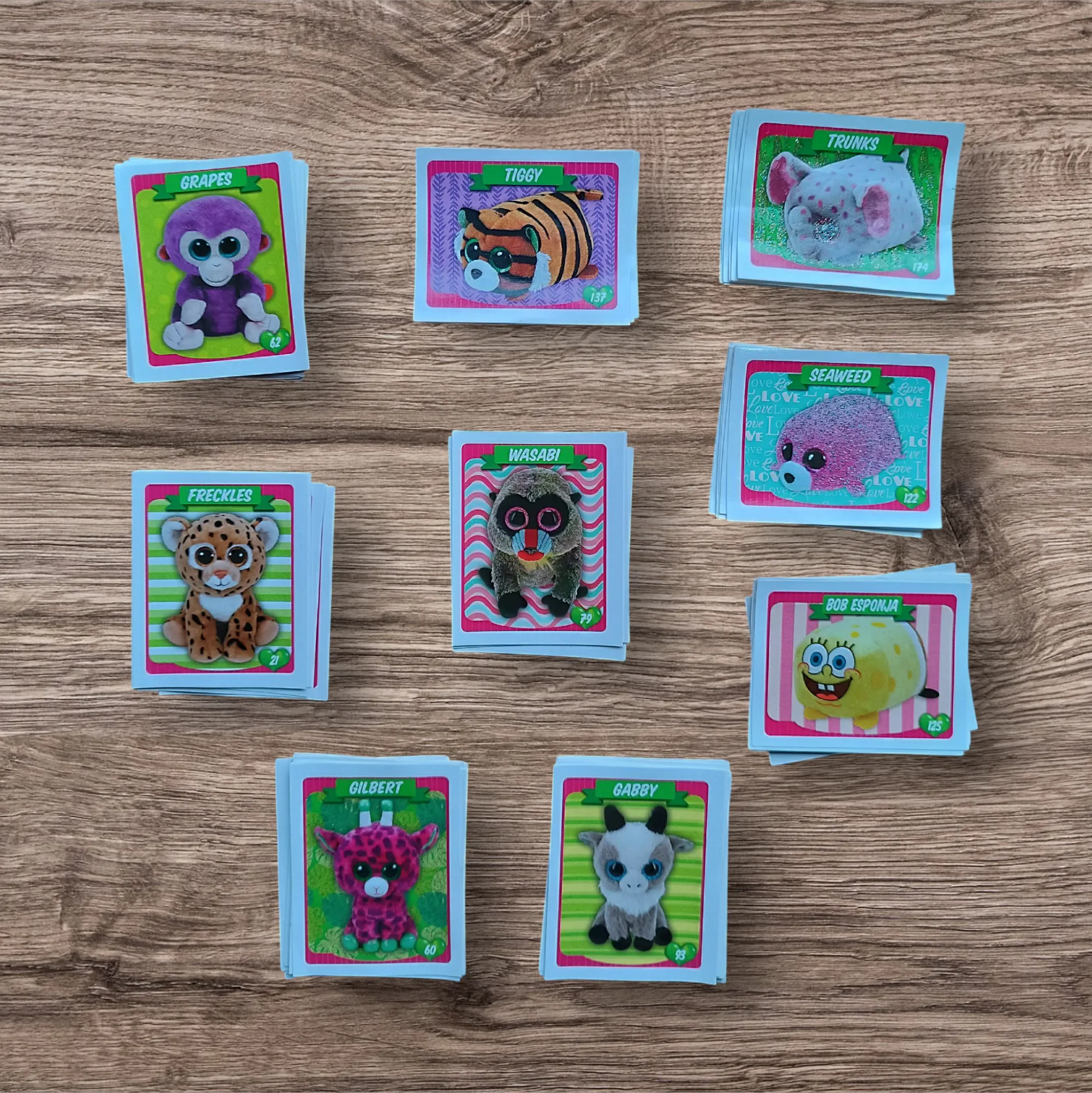Lote 88 figuritas Ty
