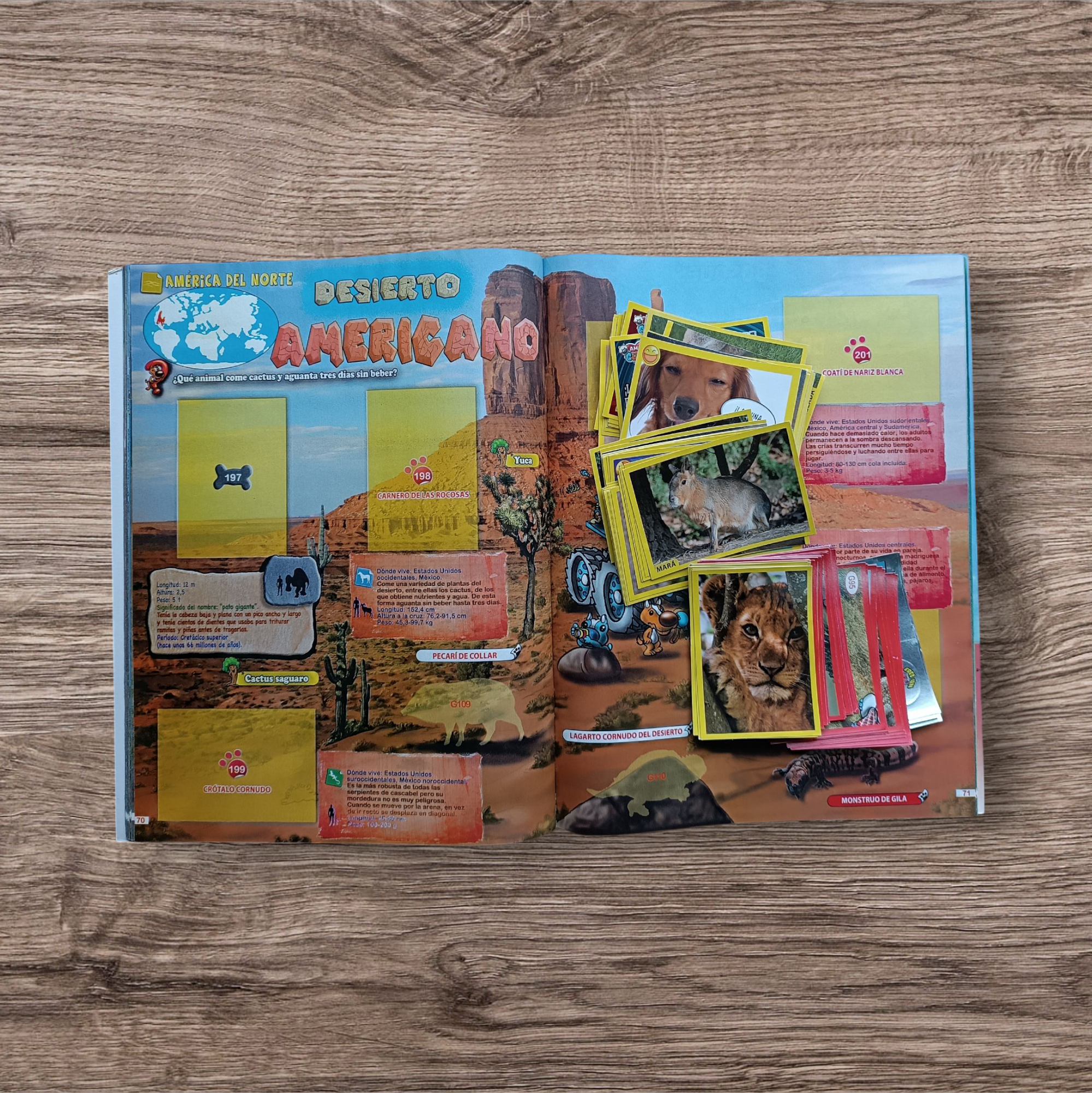 Álbum + 129 figuritas sin repetir Amici Cucciolotti