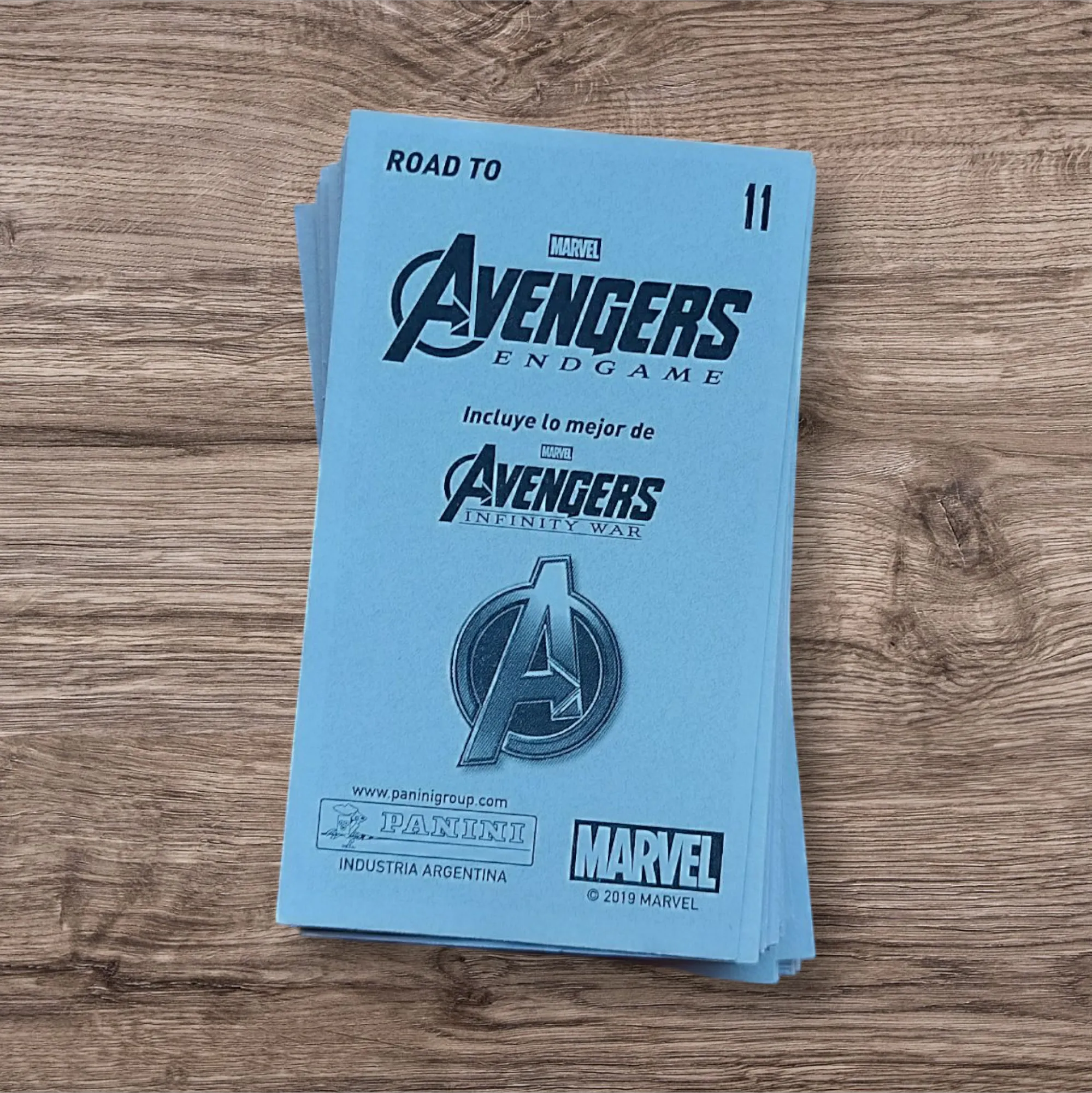Lote 86 figuritas sin repetir Avengers Endgame
