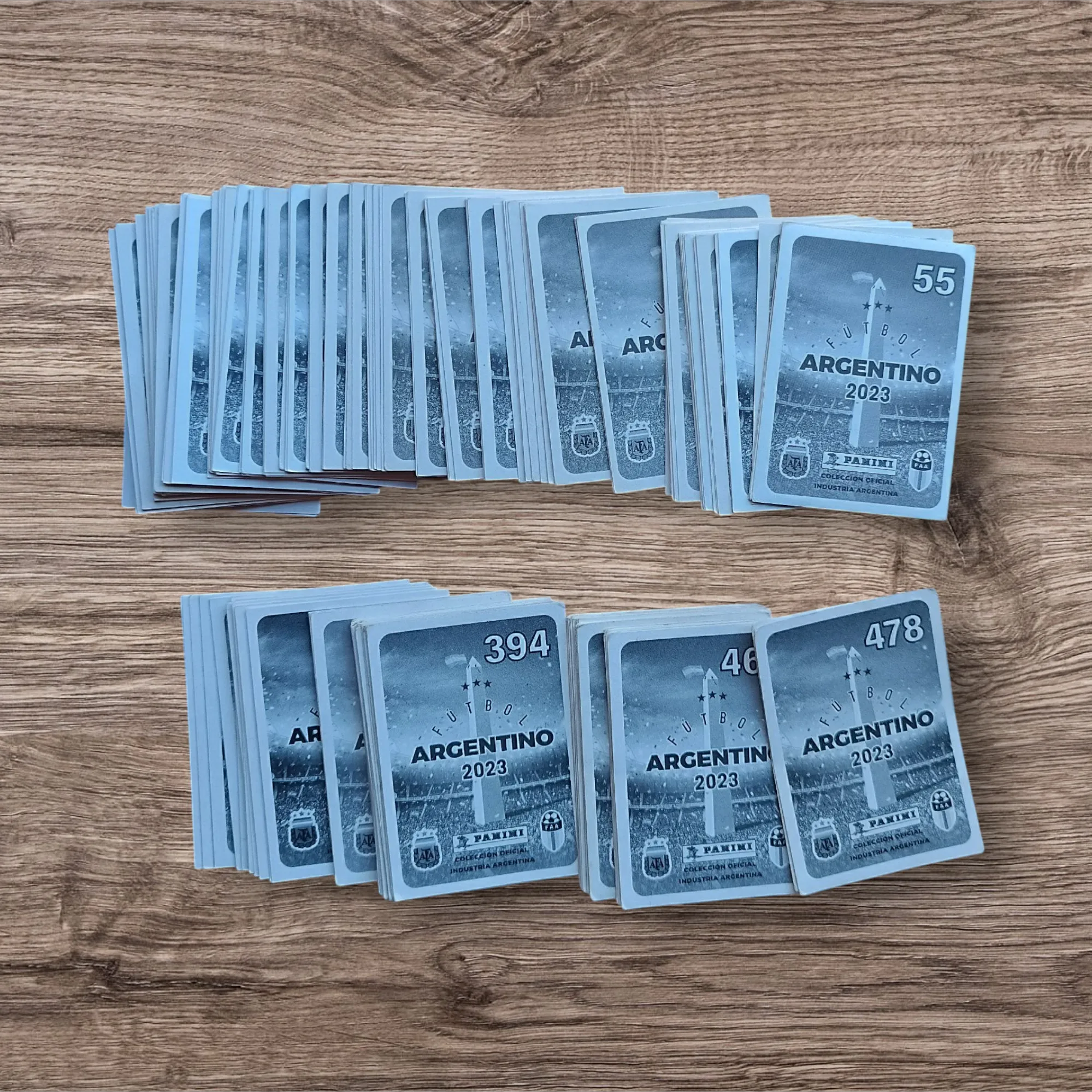 Lote 211 figuritas sin repetir Fútbol Argentino 2023