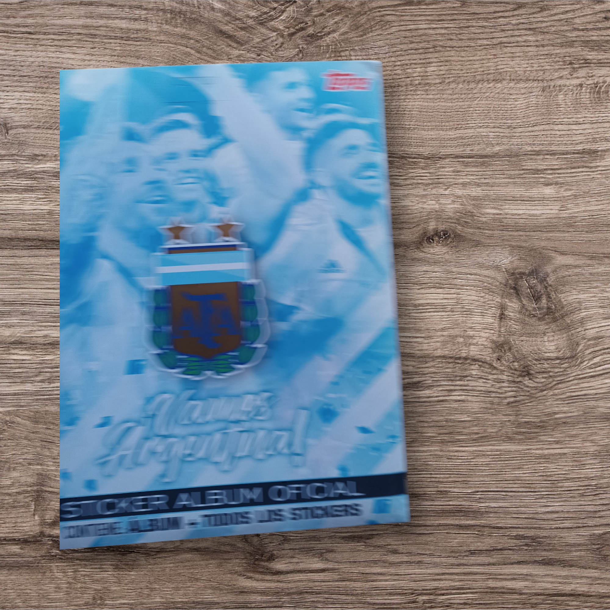 Álbum + todas las figuritas a pegar Vamos Argentina