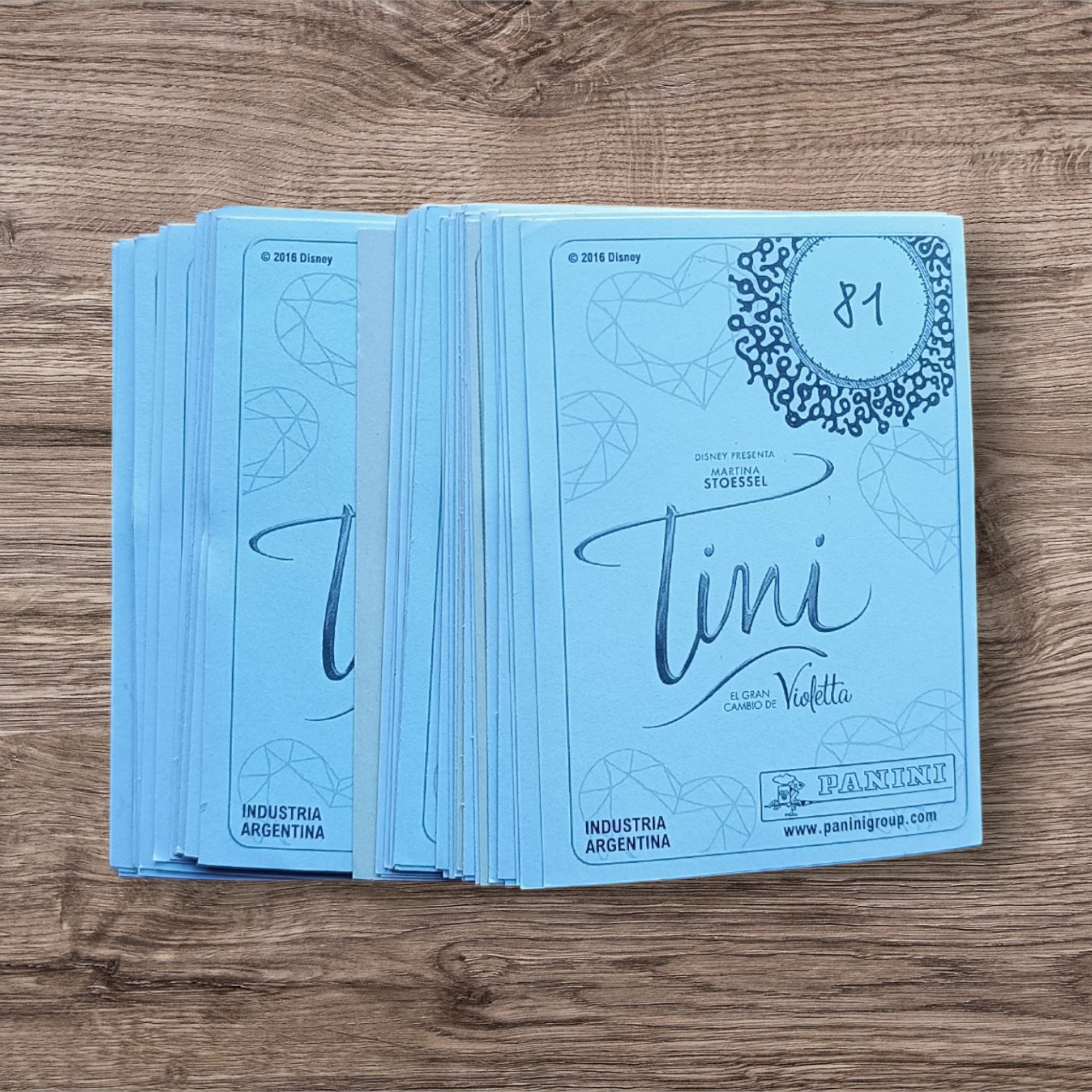 Lote 65 figuritas sin repetir Tini