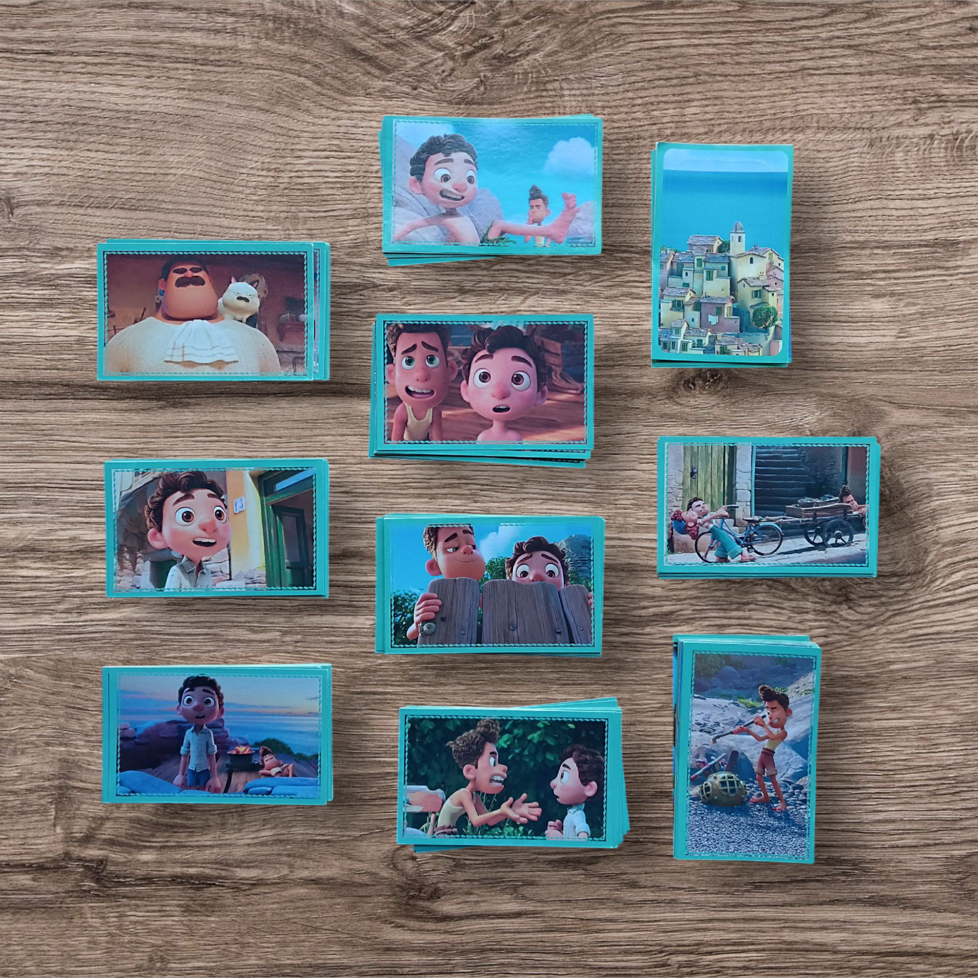 Lote 124 figuritas sin repetir Luca