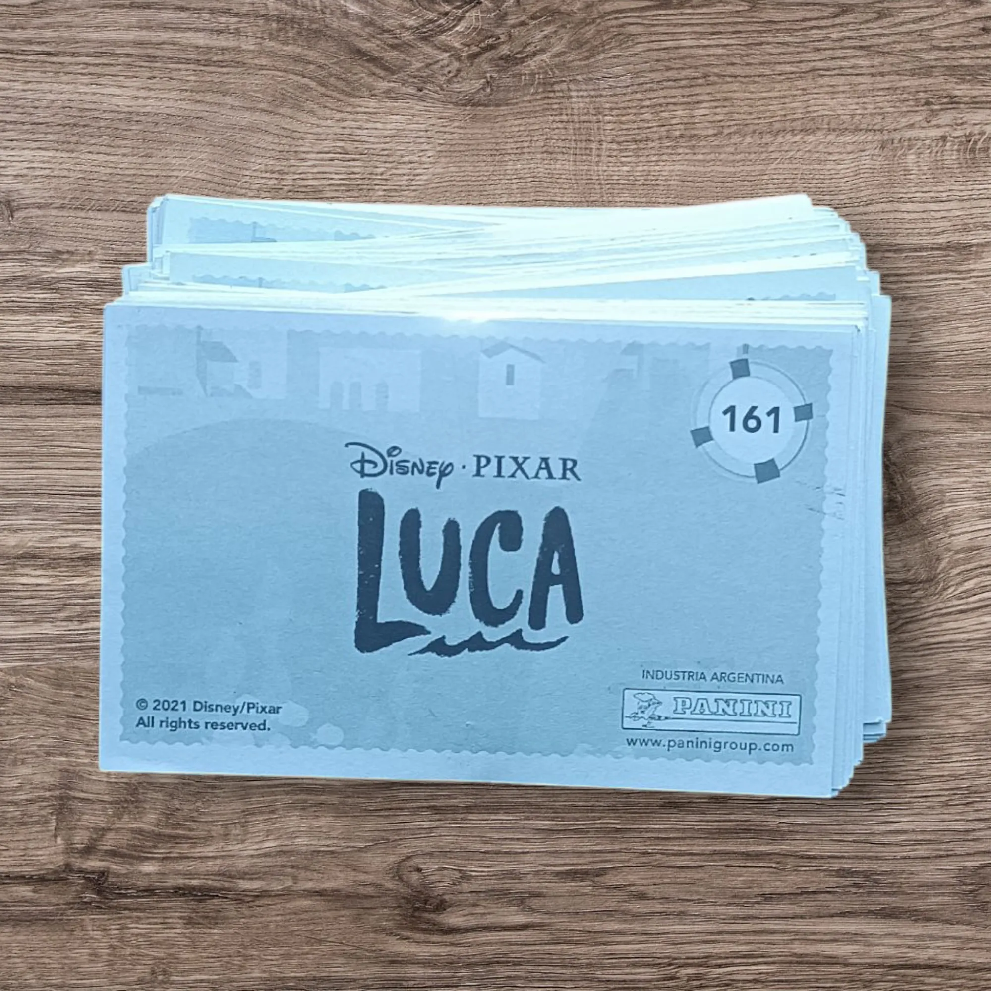 Lote 124 figuritas sin repetir Luca