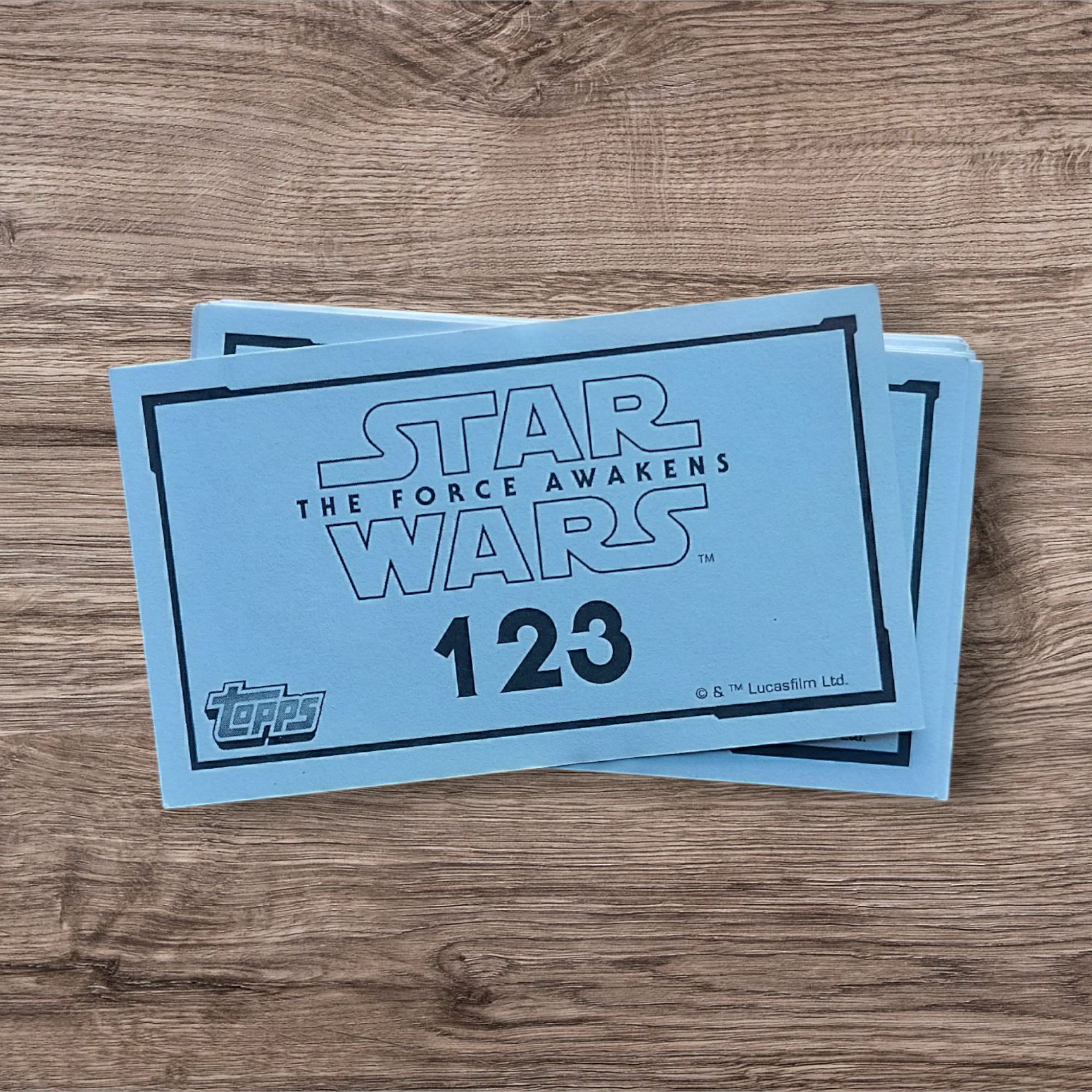 Lote 54 figuritas sin repetir Star Wars