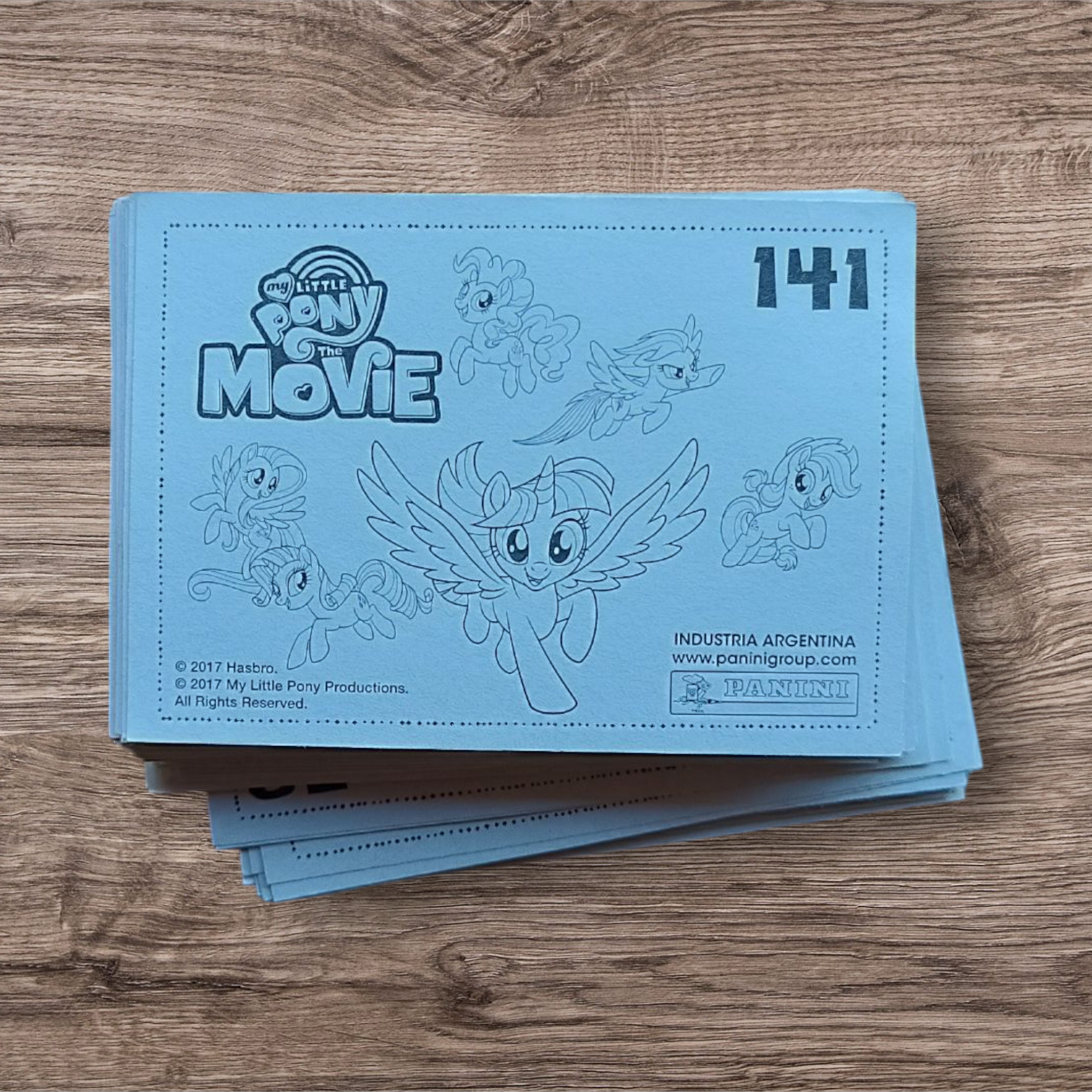 Lote 93 figuritas sin repetir The Pony Movie