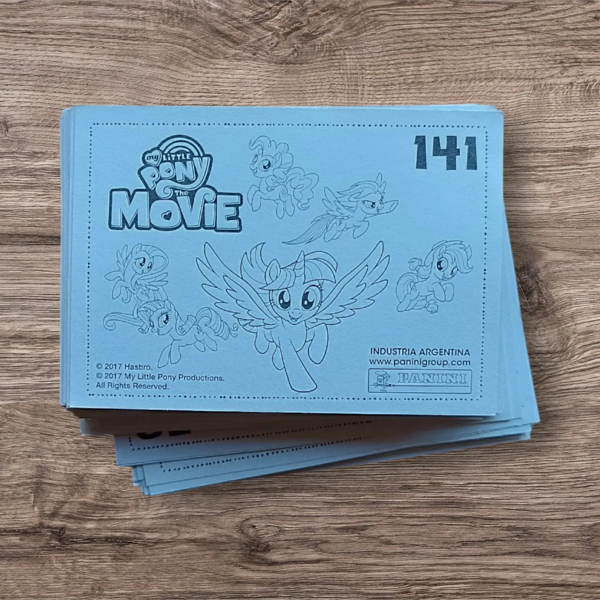Lote 93 figuritas sin repetir The Pony Movie