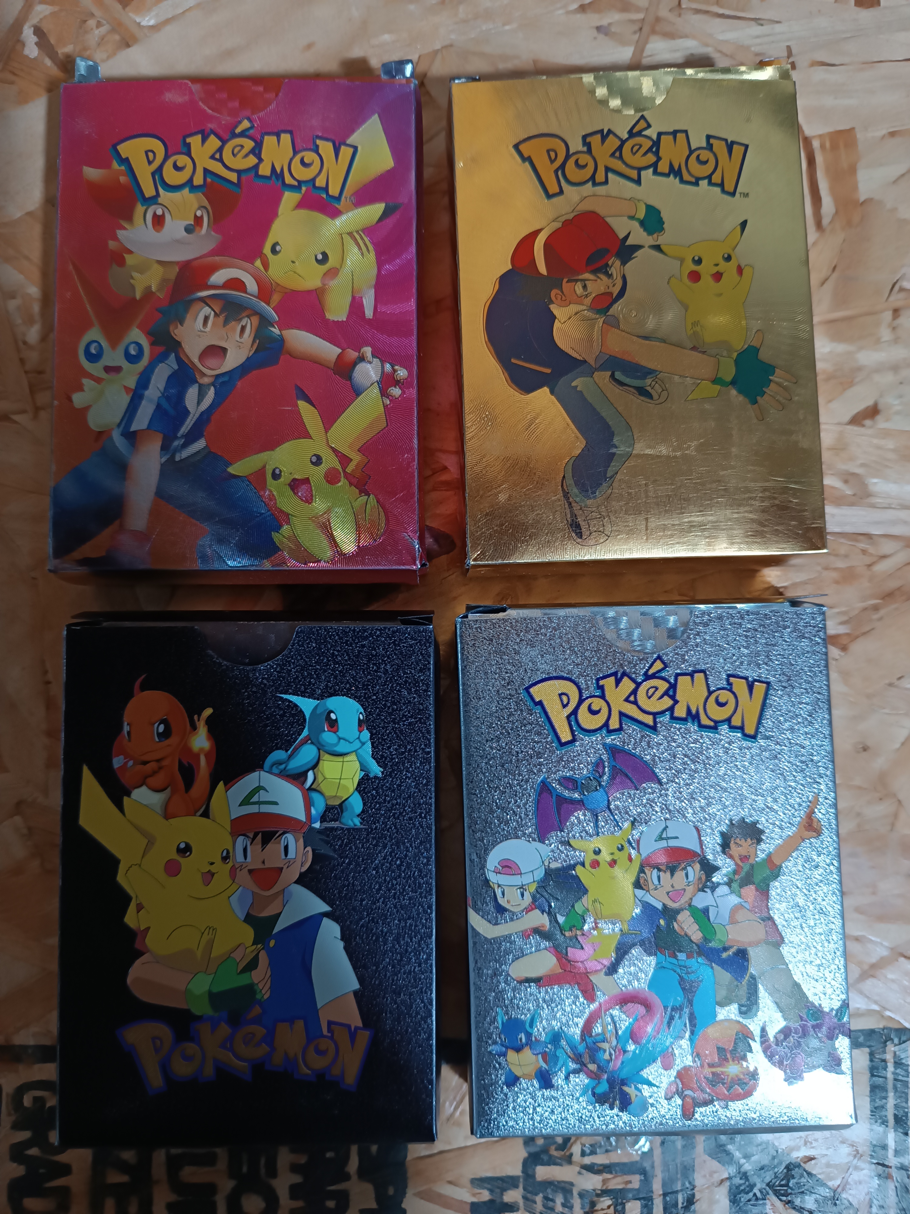 4 Mazos Pokemon