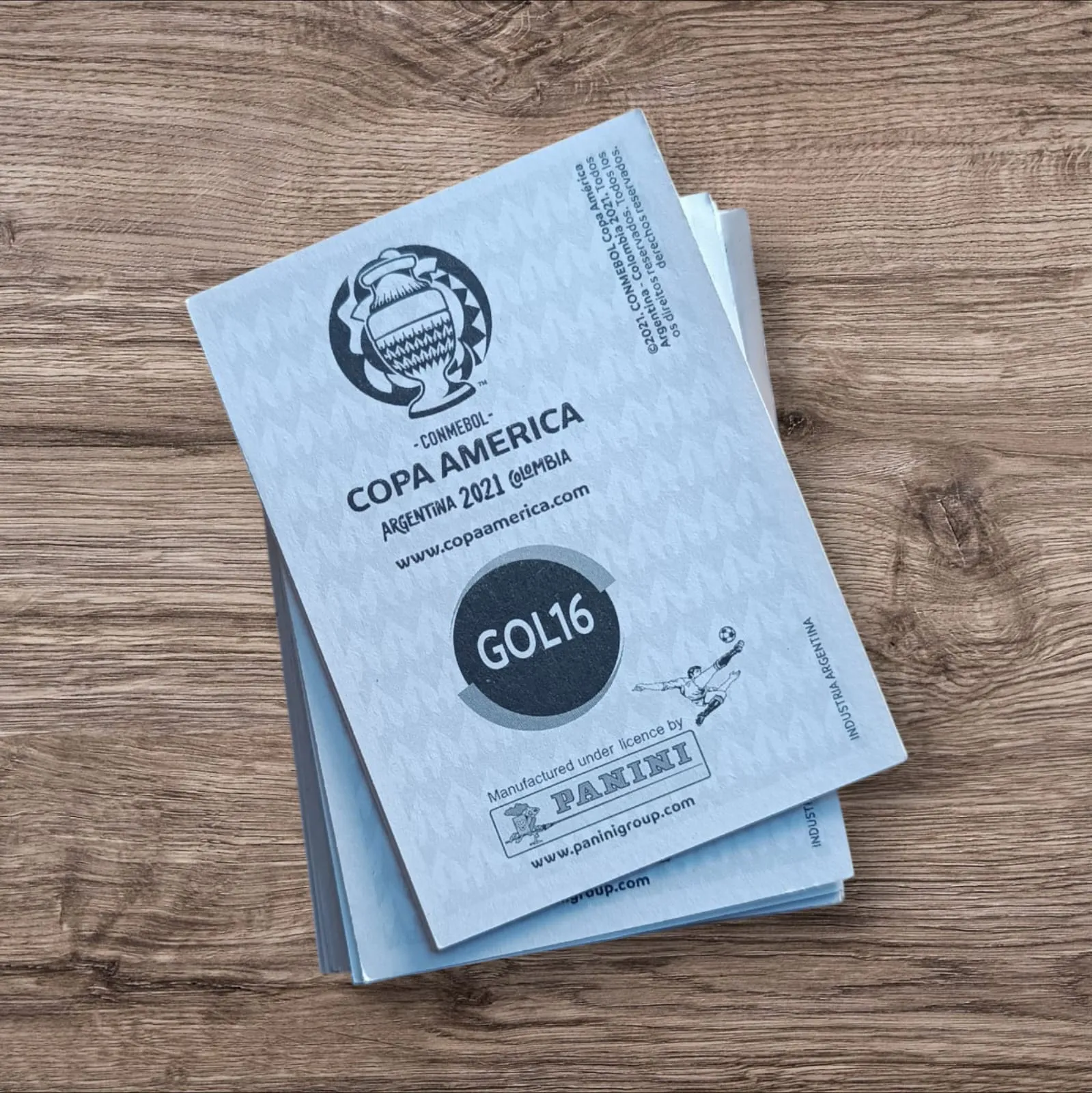 Lote 22 figuritas sin repetir Copa América 2021